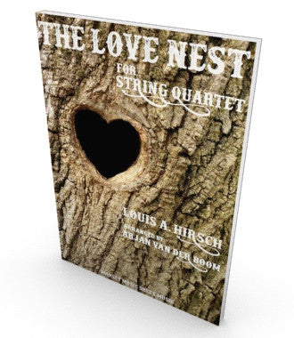 The Love Nest, form the musical Mary. Music by Louis A. Hirsch arranged for string quartet. Score and parts in PDF. Sheet Music.