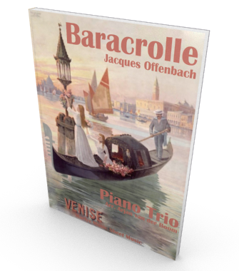 Barcarolle for string quartet, score and parts Salon Music