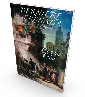 Dernière Serenada, sheet music for piano trio. Parts and score in PDF.