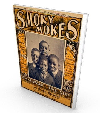 Smokey Mokes for piano quartet, sheetmusic, parts and score in pdf.