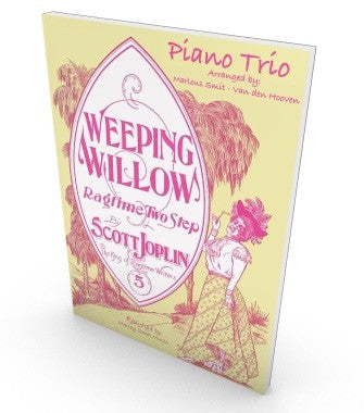 Weeping Willow, Scott Joplin, sheet music for piano trio